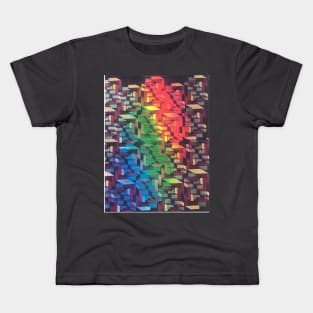 RAINBOW TESSELATION#1 Kids T-Shirt